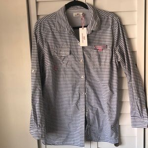 Vineyard Vines Button Down Vented Boating Shirt